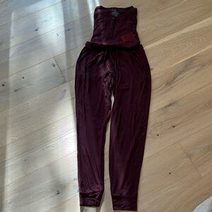 New Tommy John pajama set, maroon size small